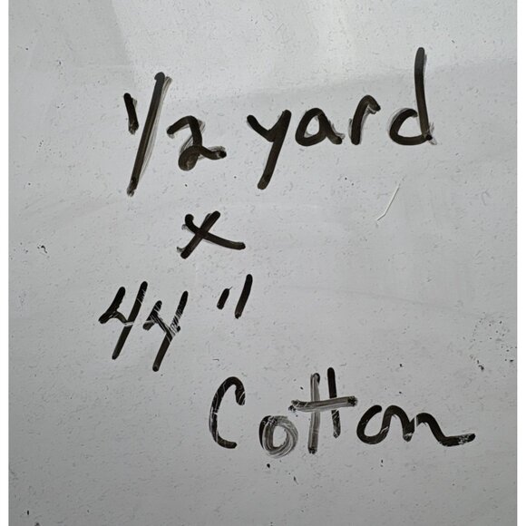 Vintage-Inspired Floral Cotton Fabric 1/2 yard x 44" Designed by JC Morton For A - Picture 5 of 14